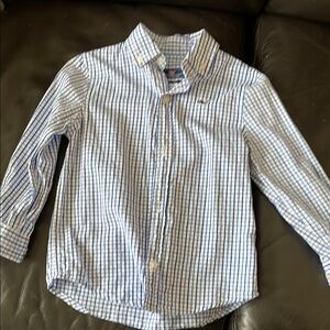 Blue Striped Kids Shirt